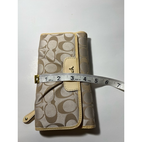 Coach Tan and Cream Women's Bag - Picture 10 of 11